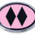 Black Diamond Pink Chrome Emblem image 1