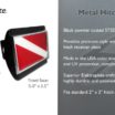 Dive Flag Black Hitch Cover image 3