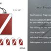 Dive Flag Air Freshener 6-Pack image 3