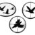 Duck Hunting 3D Decal 3-Pack image 1