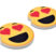 Emoji Heart Eyes Car Coaster - 2 Pack image 3