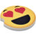 Emoji Heart Eyes Car Coaster - 2 Pack image 1
