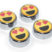 Emoji Heart License Plate Frame Screws image 1
