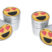 Heart Emoji Valve Stem Caps - Matte Chrome image 1