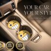 Winking Face Car Coasters image 2