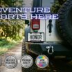 Eagle Scout Black Open License Plate Frame image 2