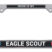 Eagle Scouts BSA Parent Chrome Standard Size License Plate Frame image 1