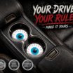 Eyeball Car Coasters image 2