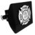 Firefighter Black Plastic Hitch Cover image 1