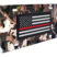 Firefighter Woodland Camo License Plate image 1
