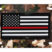 Firefighter Woodland Camo License Plate image 3