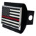 Firefighter Flag Black Hitch Cover image 2