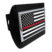 Firefighter Flag Black Hitch Cover image 1