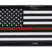 Firefighter Flag Black Emblem image 1
