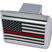 Firefighter Flag Chrome Hitch Cover image 3