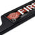 Firefighter Black Plastic Open License Plate Frame image 4