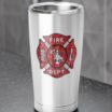 Firefighter Reflective Decal image 5