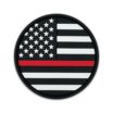 Police & USA Flag Silicone Car Coasters image 5