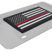 Thin Red Line Fire Flag Stainless Steel License Plate image 3