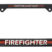 Firefighter Black License Plate Frame image 1