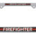 Firefighter Chrome License Plate Frame image 1