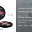 Firebird Classic 2-Pack Silicone Car Coasters image 4