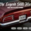 Firebird V3 Black Open License Plate Frame image 2