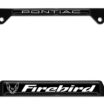 Firebird V3 Black Open License Plate Frame image 1
