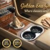 Firebird Modern 2-Pack Silicone Car Coasters image 2