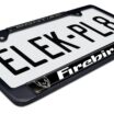 Firebird V3 Black License Plate Frame image 4