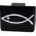 Christian Fish Cross Black Hitch Cover image 2
