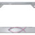 Christian Fish Pink Crystal Chrome Open License Plate Frame image 1