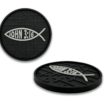 John 3:16 Fish Silicone Car Coasters image 1