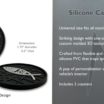 John 3:16 Fish Silicone Car Coasters image 3