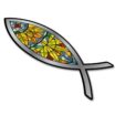 Christian Fish Promise Reflective Decal image 3