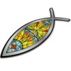 Christian Fish Promise Reflective Decal image 5