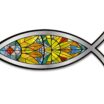 Christian Fish Promise Reflective Decal image 1