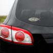 Christian Fish Lily Reflective Decal image 2