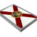 Florida Flag Chrome Emblem image 2