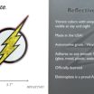 The Flash Logo Reflective Decal image 3