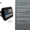 First Responders Black Hitch Cover image 3