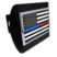 First Responders Flag Black Hitch Cover image 1