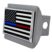 First Responders Flag Brushed Hitch Cover image 2