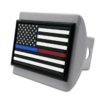 First Responders Brushed Chrome Hitch Cover image 6