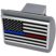 First Responders Flag Brushed Hitch Cover image 3