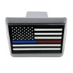 First Responders Brushed Chrome Hitch Cover image 5