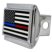 First Responders Flag Chrome Hitch Cover image 2