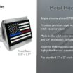 First Responders Chrome Hitch Cover image 3