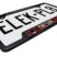 Freddy Black Open Corners License Plate Frame image 3