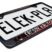 Freddy Black Metal Standard Size License Plate Frame image 3